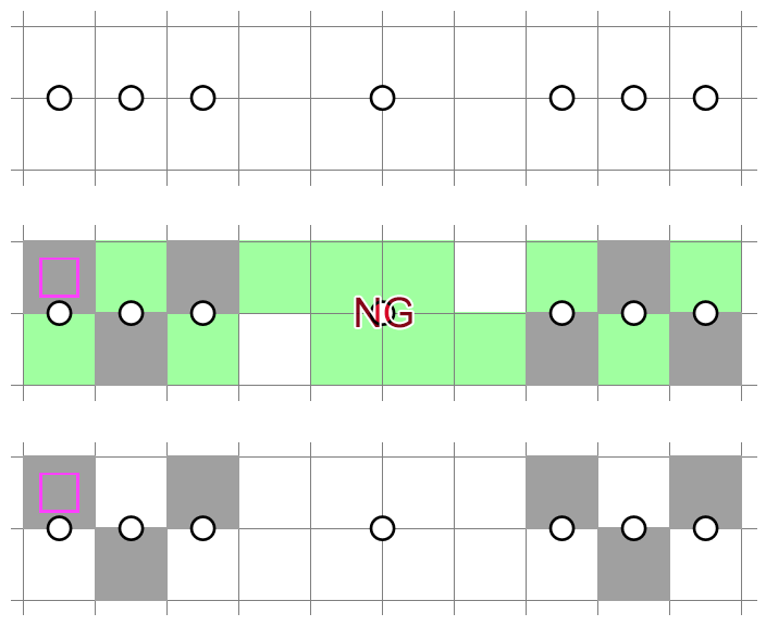 Catalog of No Three Deductions: A Setter's Perspective